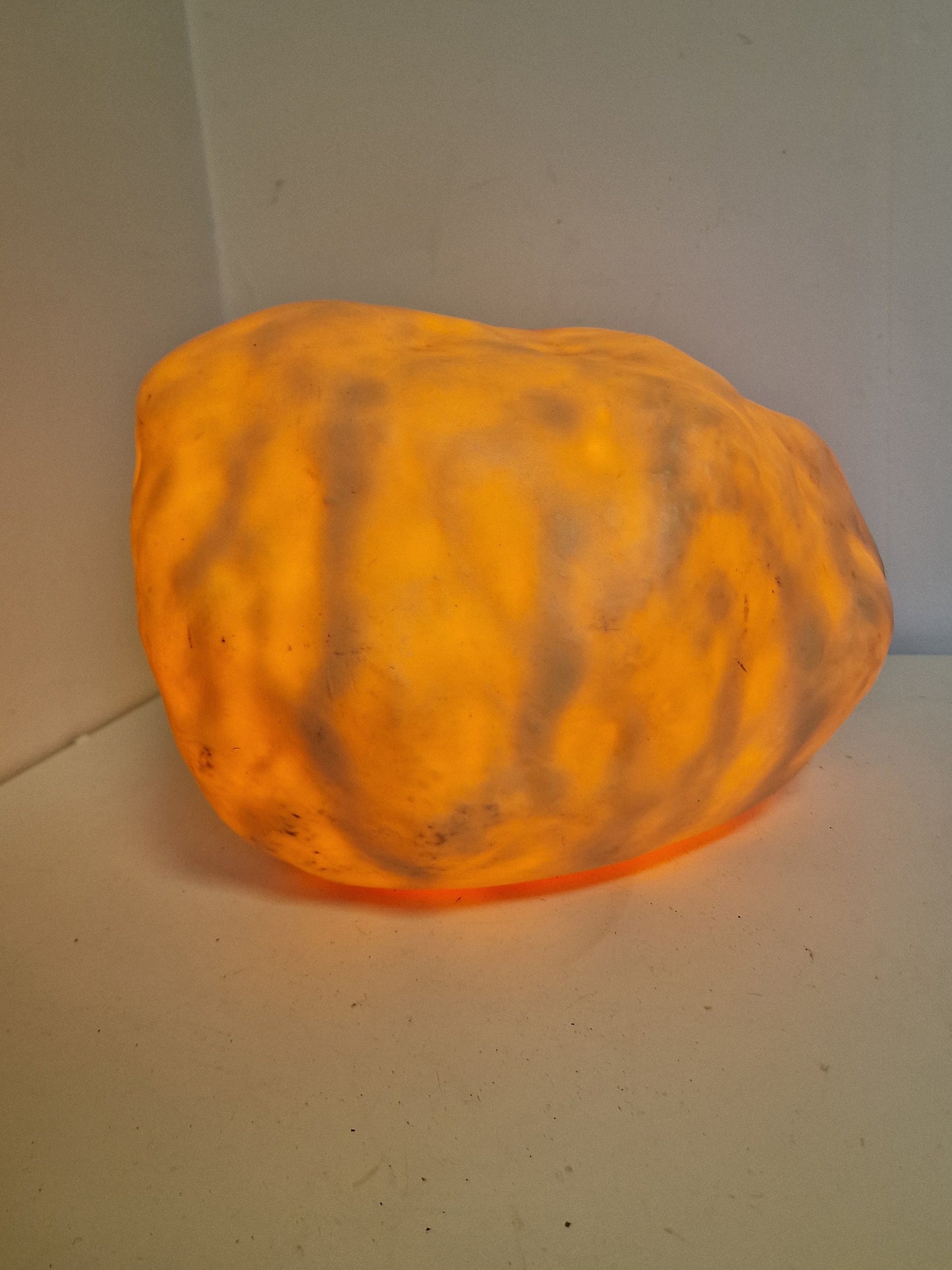Vintage XL Moon Rock Lamp, Heico Germany, Space Age Design
