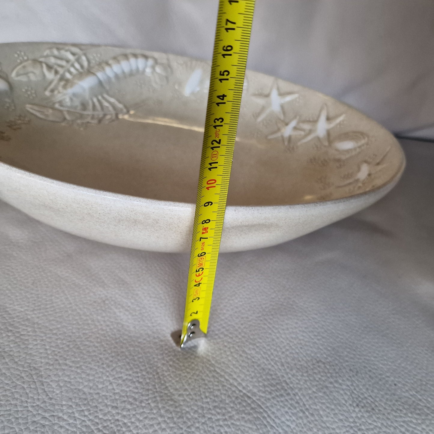 Christian Dior XL Seafood Platter Bowl, Lobster Design, Retired exclusive very large bowl