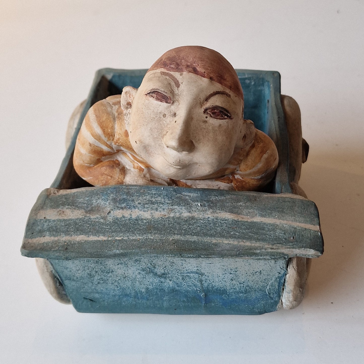 liesje van vlijmen - raku sculpture - dutch artist sculpture