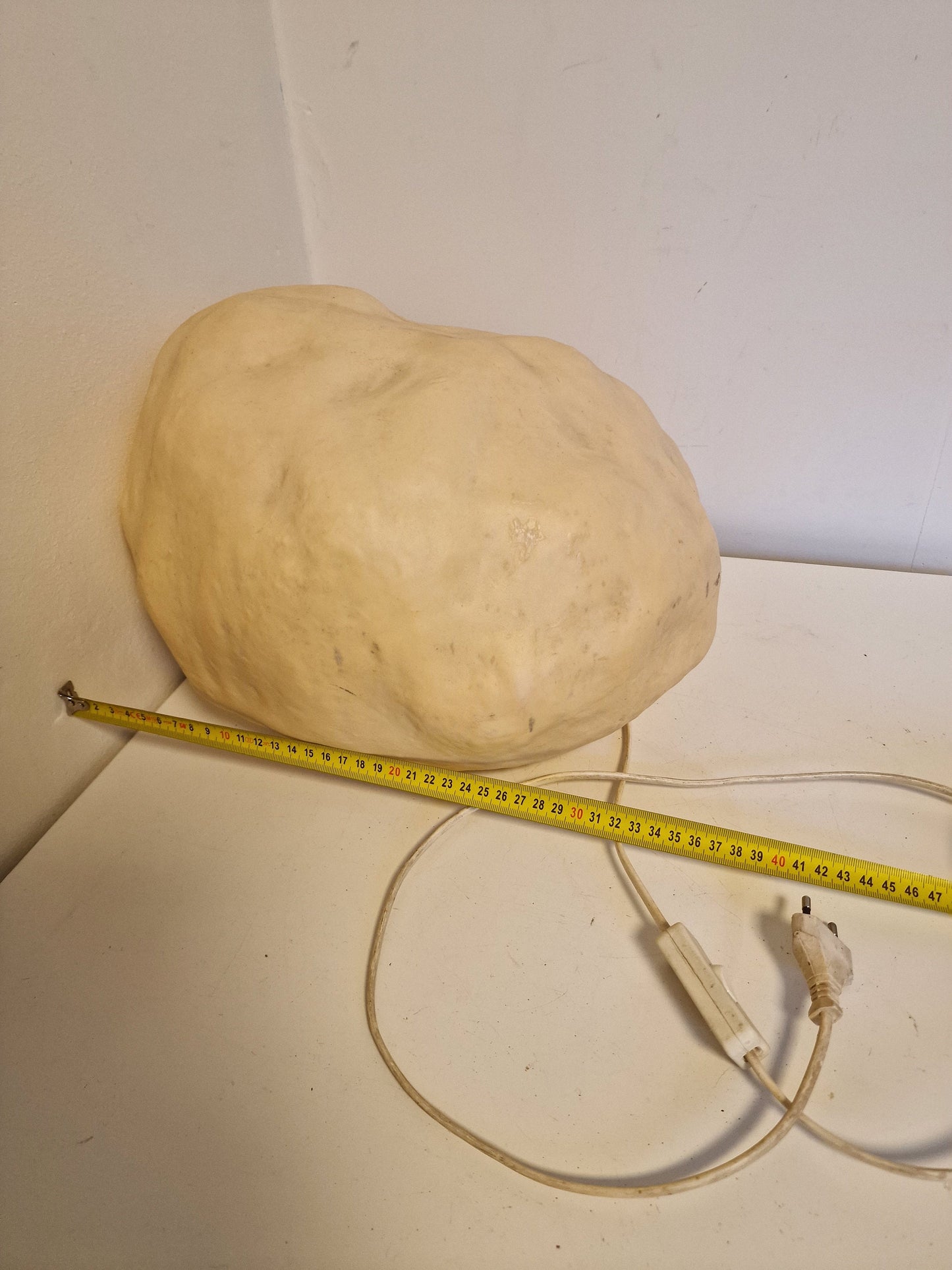 Vintage XL Moon Rock Lamp, Heico Germany, Space Age Design