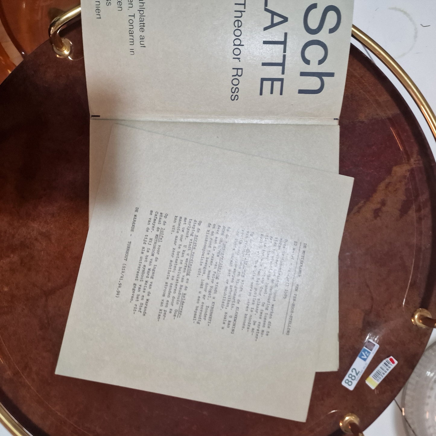 Signed Art Steel Plate, Opus Stahlplatte, Hingsmartin, Limited Edition
