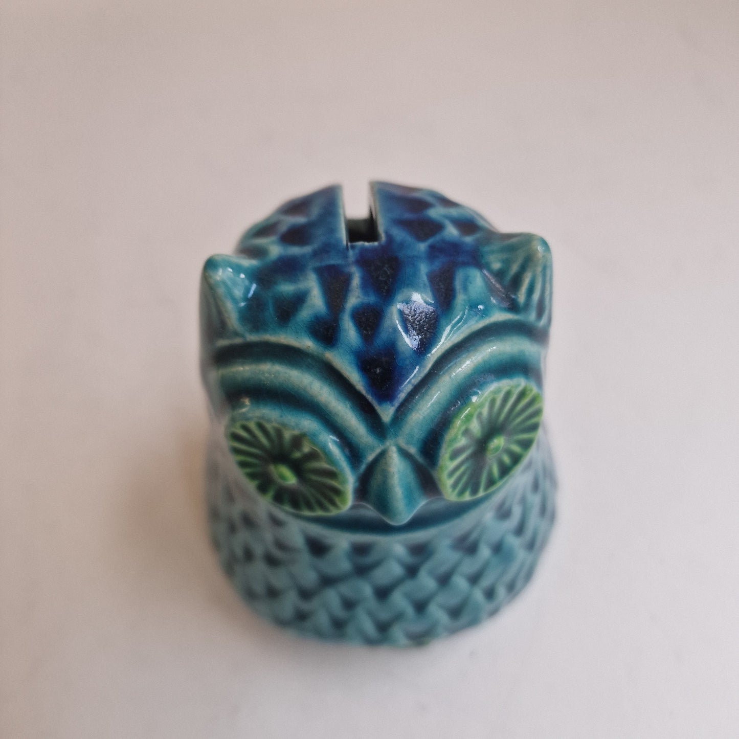 Aldo Londi Bitossi Owl Bank, Mid-Century Italian Ceramic Sculpture