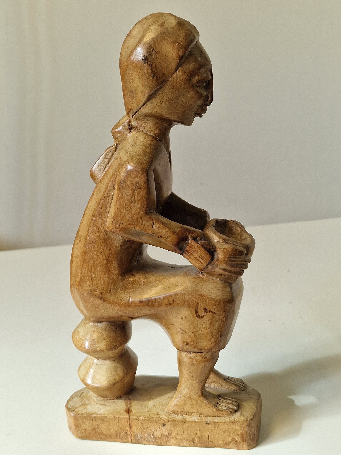 Pierre Turrenne, Haïti, handcarved scupture, woodcarving