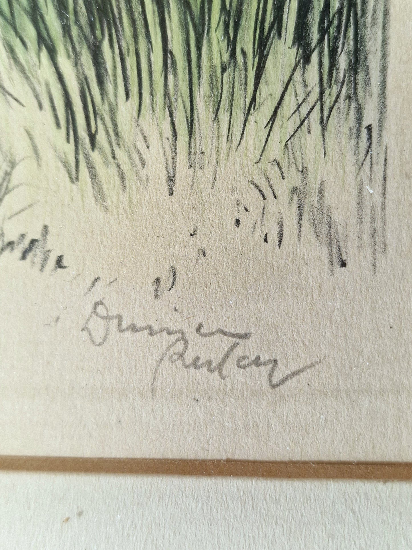 Gerard van Berkel Dutch Coast Print, Mixed Media, Signed