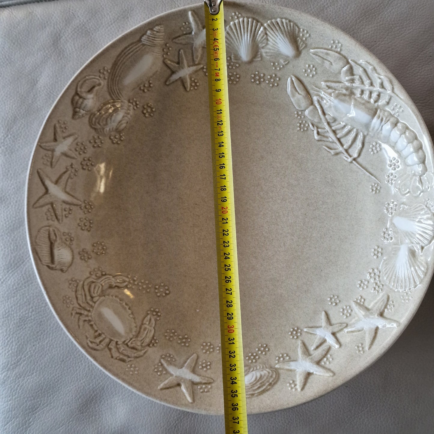 Christian Dior XL Seafood Platter Bowl, Lobster Design, Retired exclusive very large bowl