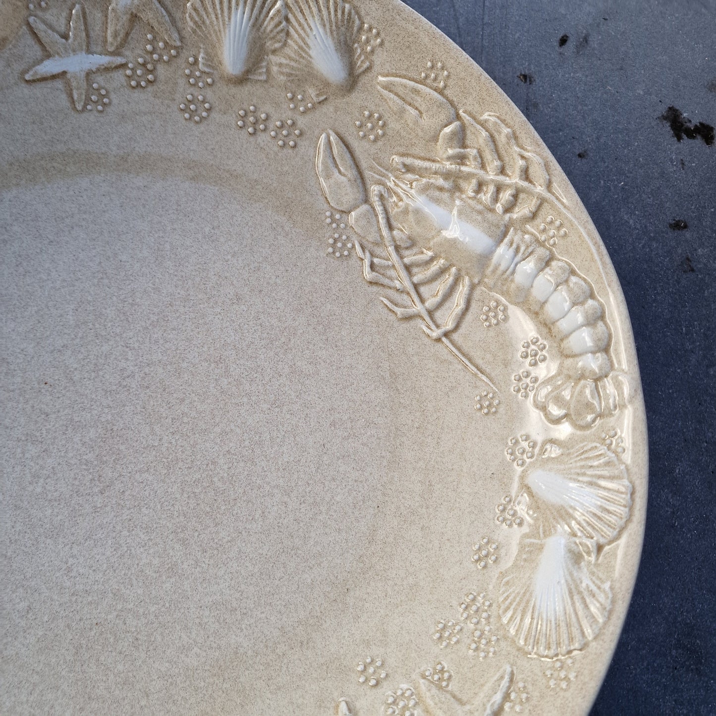 Christian Dior XL Seafood Platter Bowl, Lobster Design, Retired exclusive very large bowl