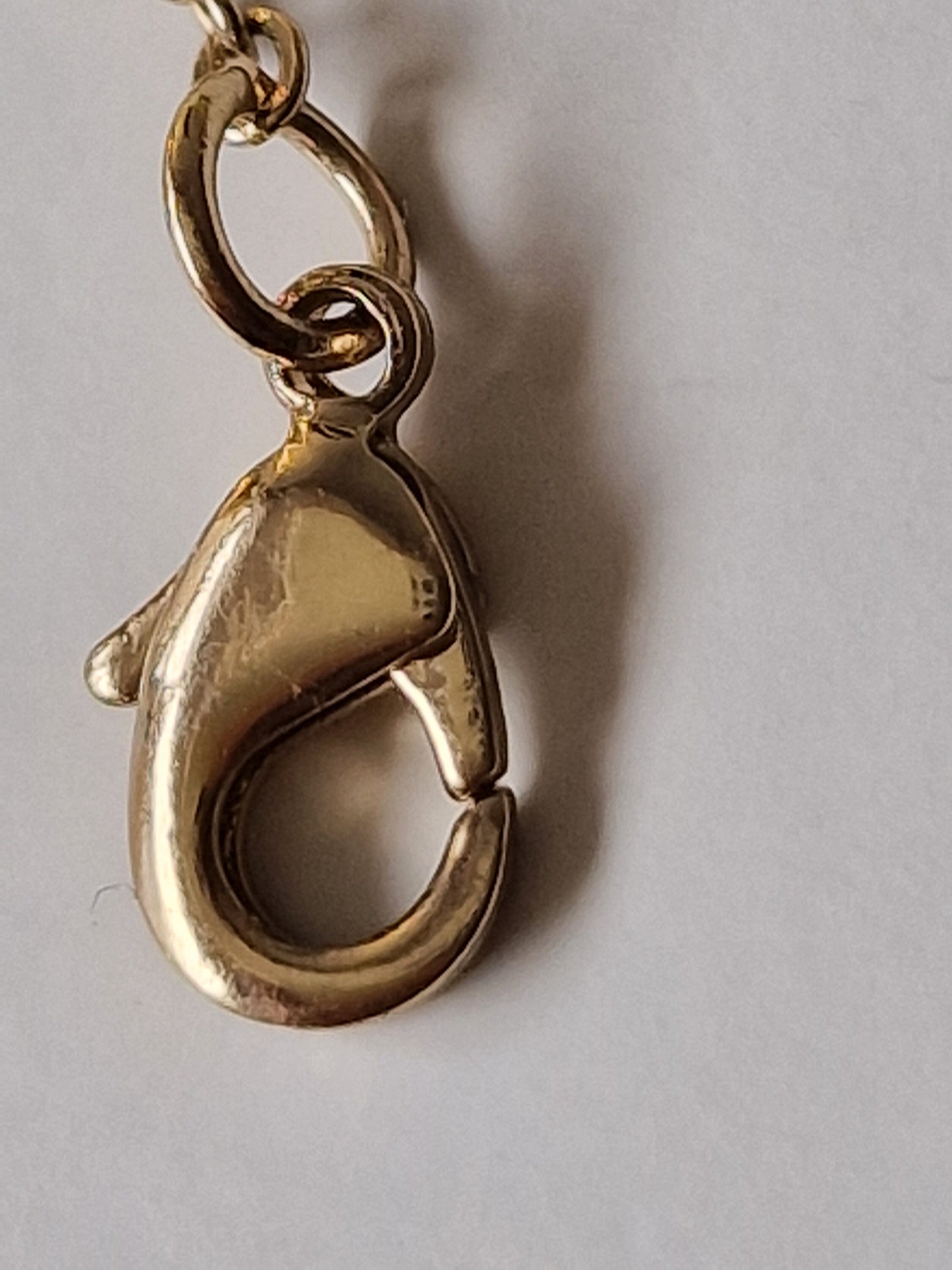 Vintage NINA RICCI Gold Plated Apple Charm Bracelet, Unused