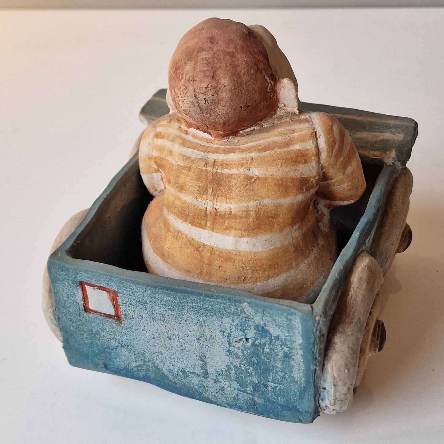 liesje van vlijmen - raku sculpture - dutch artist sculpture