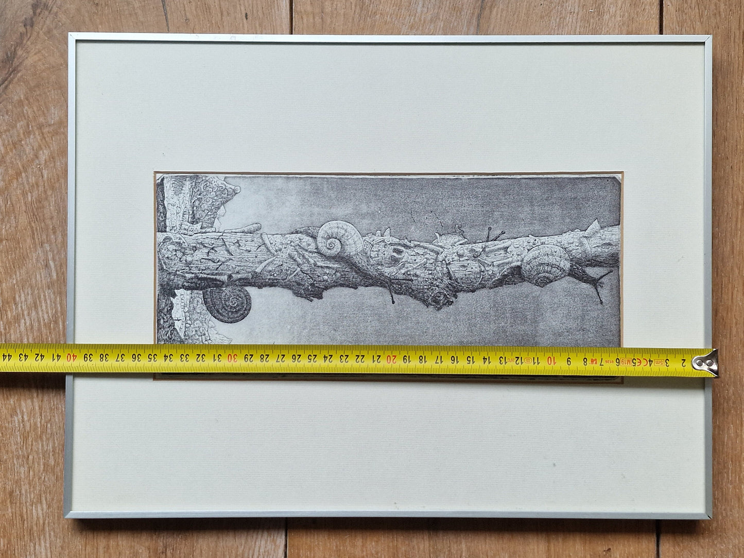 Joep Hommerson, Surrealism/ Magical realism, Dutch  - ets, etch framed, dutch painter