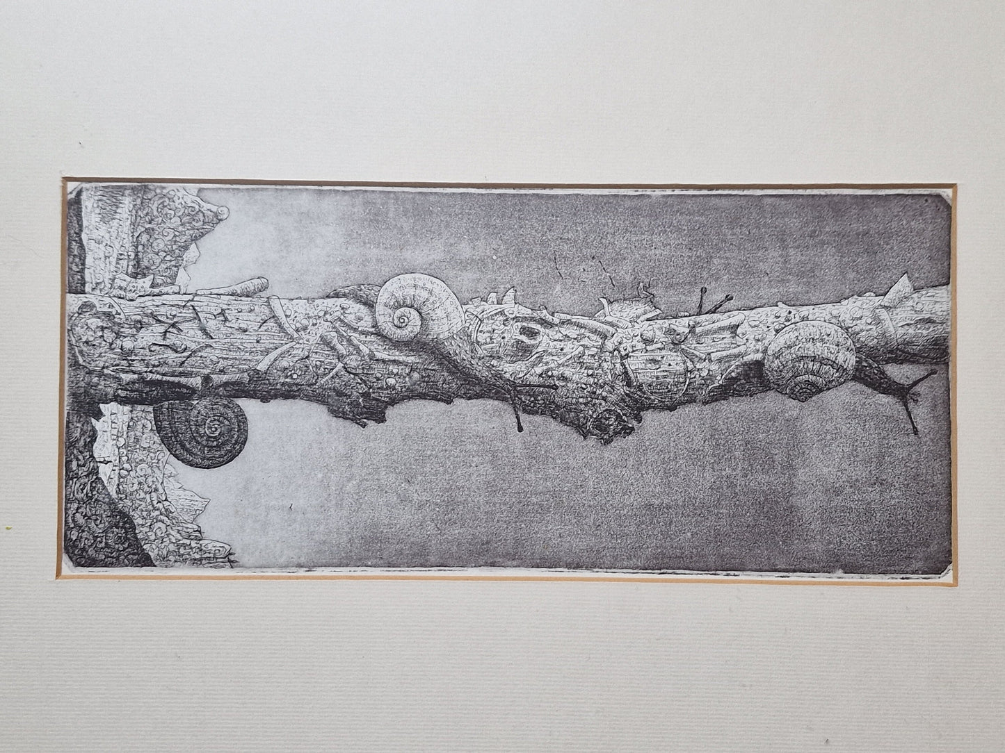 Joep Hommerson, Surrealism/ Magical realism, Dutch  - ets, etch framed, dutch painter