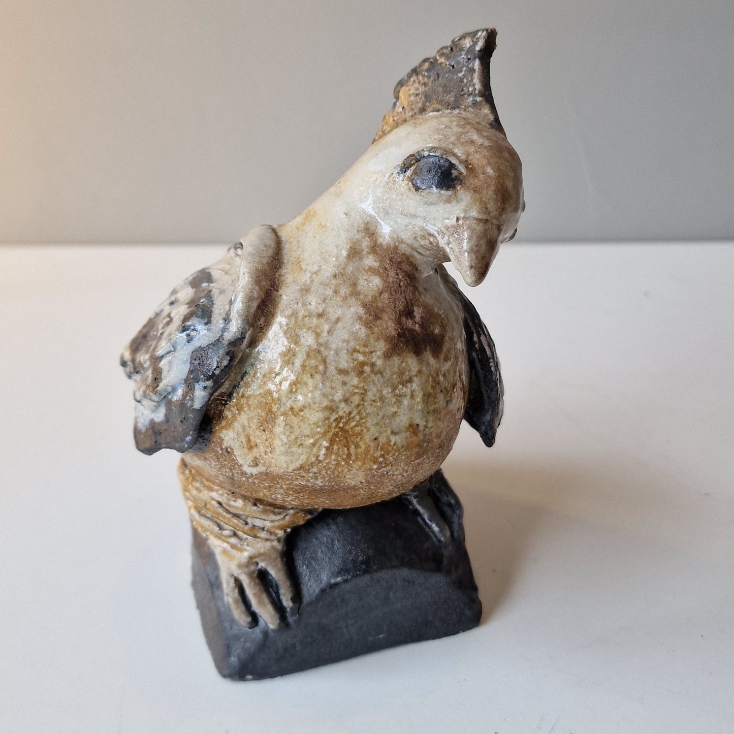 Nel Klaassen Bird Sculpture – Dutch Artist, Bouhuys Provenance