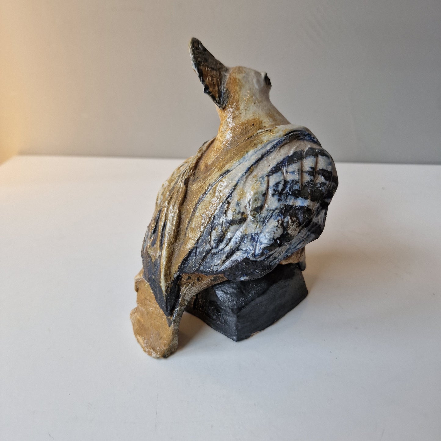 Nel Klaassen Bird Sculpture – Dutch Artist, Bouhuys Provenance