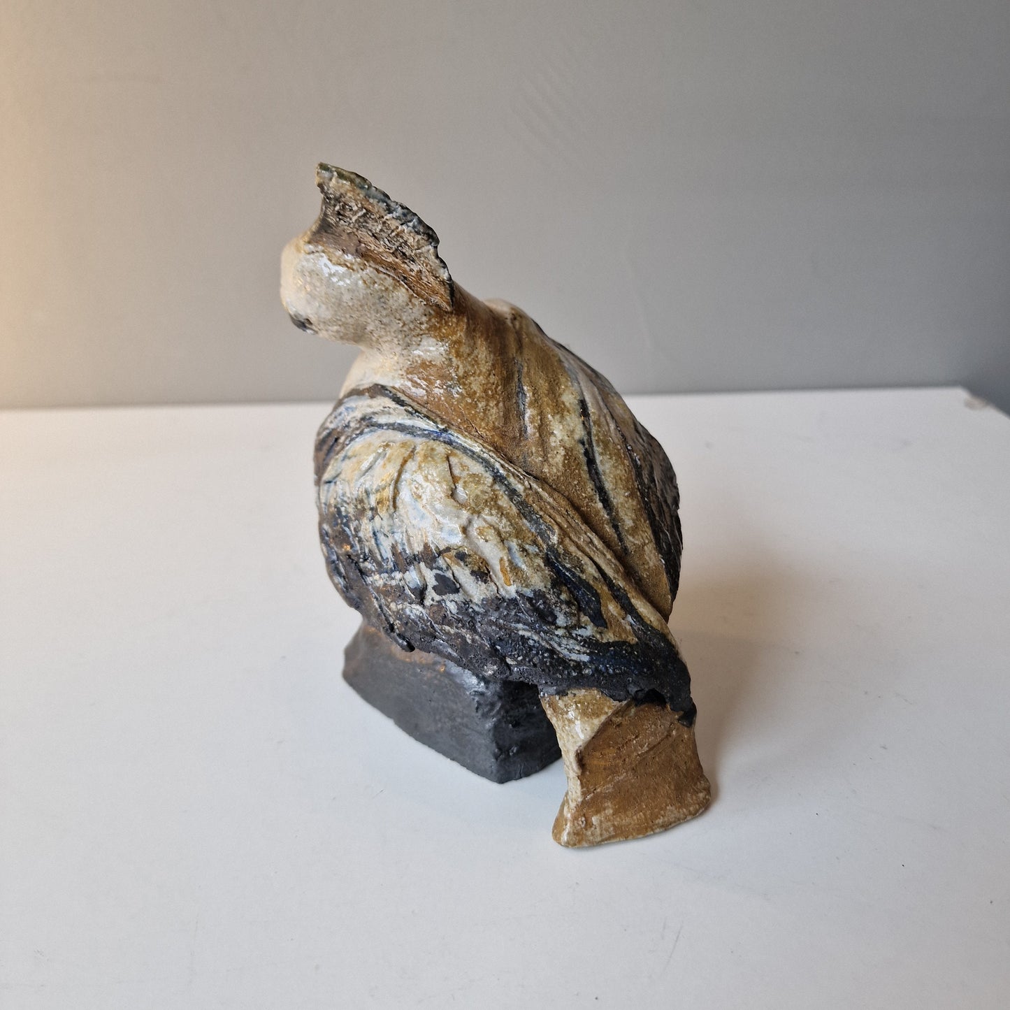 Nel Klaassen Bird Sculpture – Dutch Artist, Bouhuys Provenance