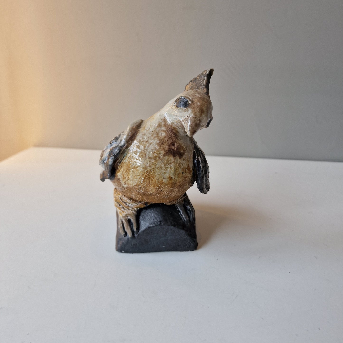 Nel Klaassen Bird Sculpture – Dutch Artist, Bouhuys Provenance