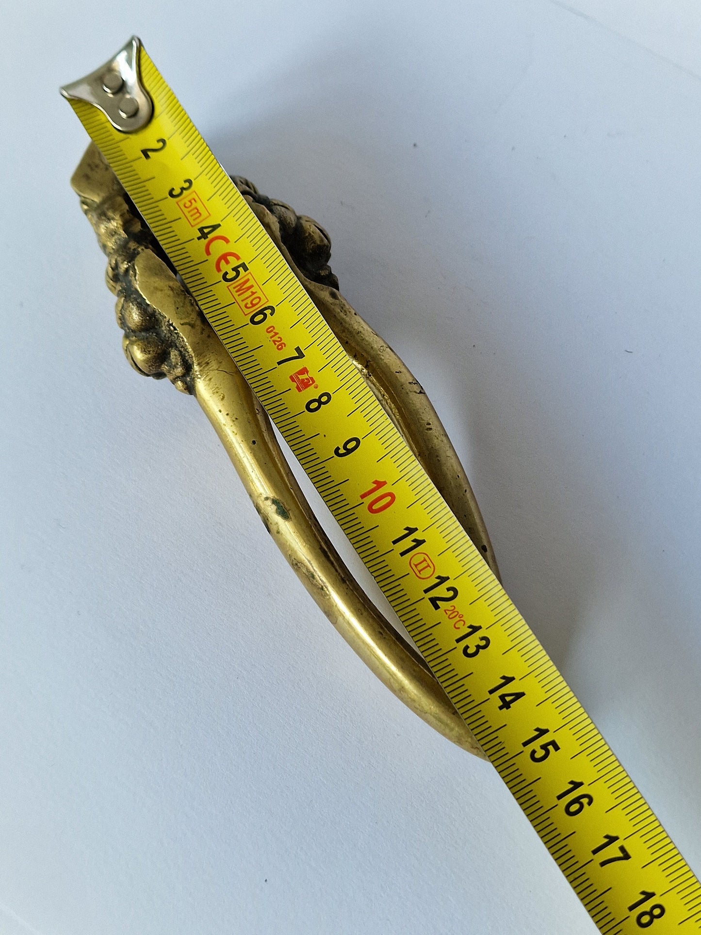 antique lionhead NUTCRACKER brass, 19th