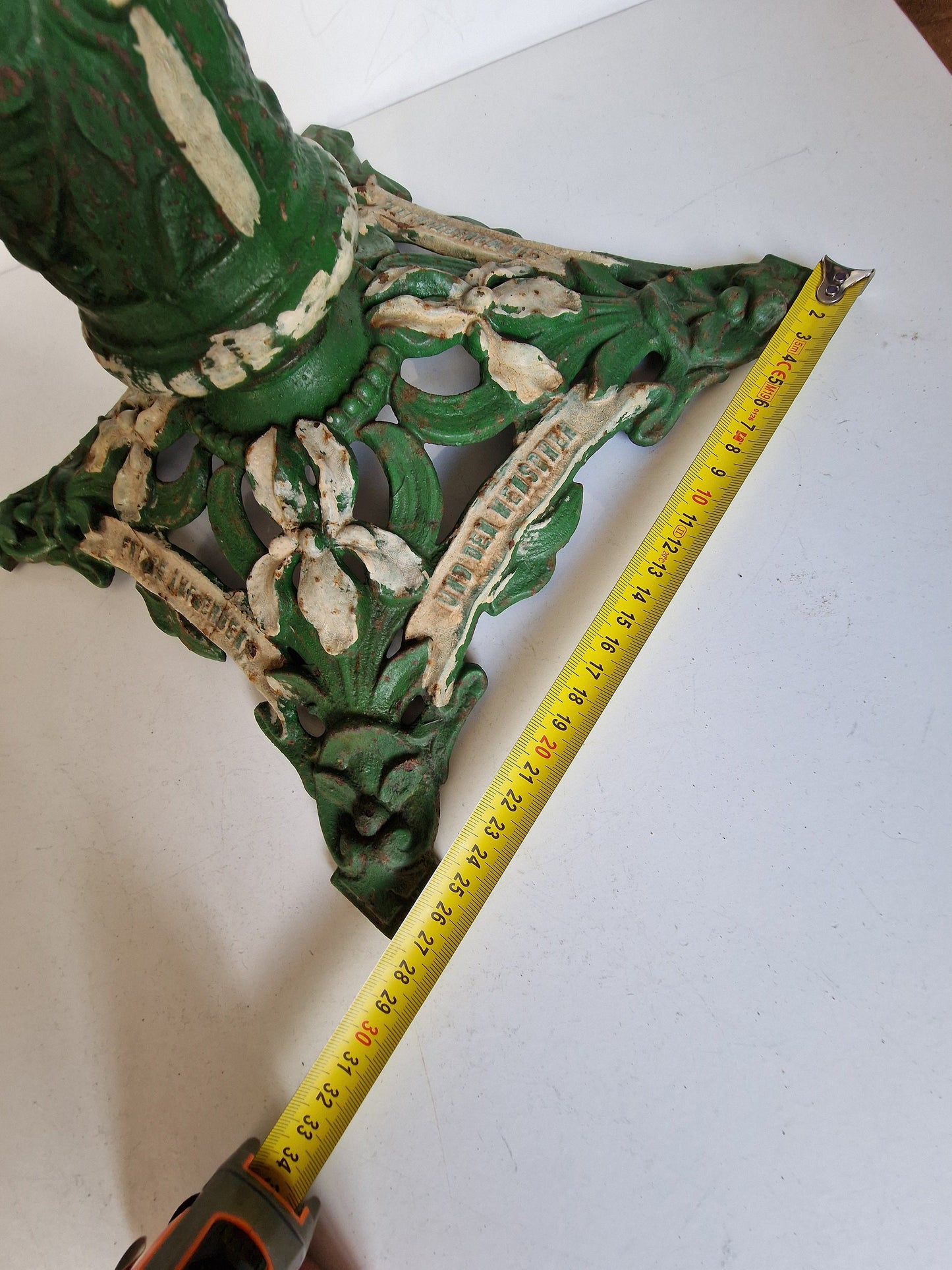 Antique Austrian Art Nouveau Cast Iron Christmas Tree Stand