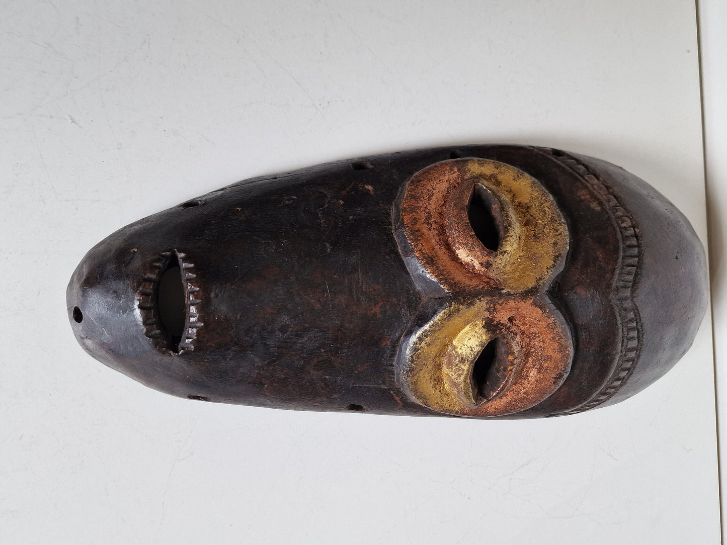 Hand Carved Lega Mask, Congo African Tribal Art