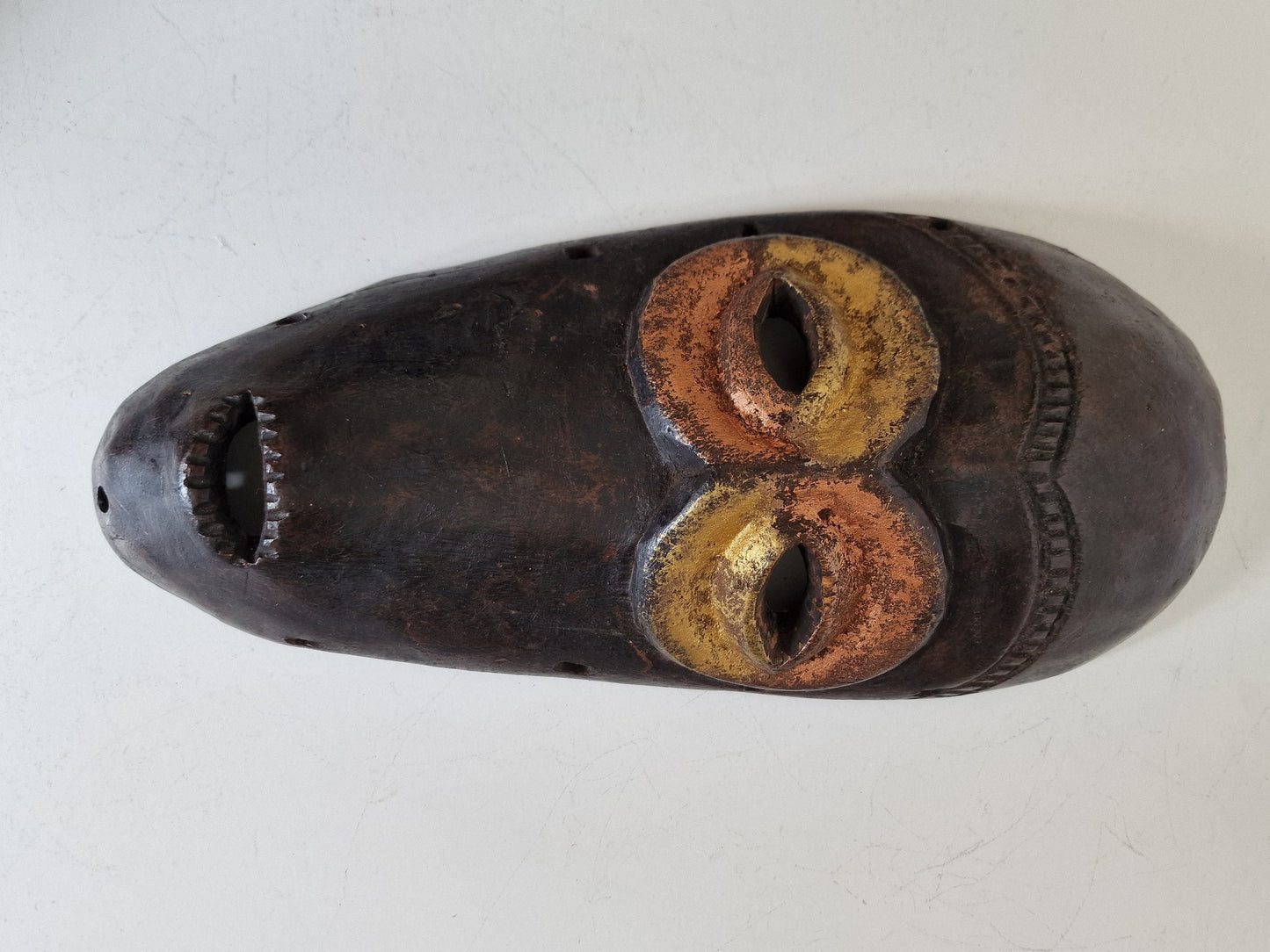 Hand Carved Lega Mask, Congo African Tribal Art