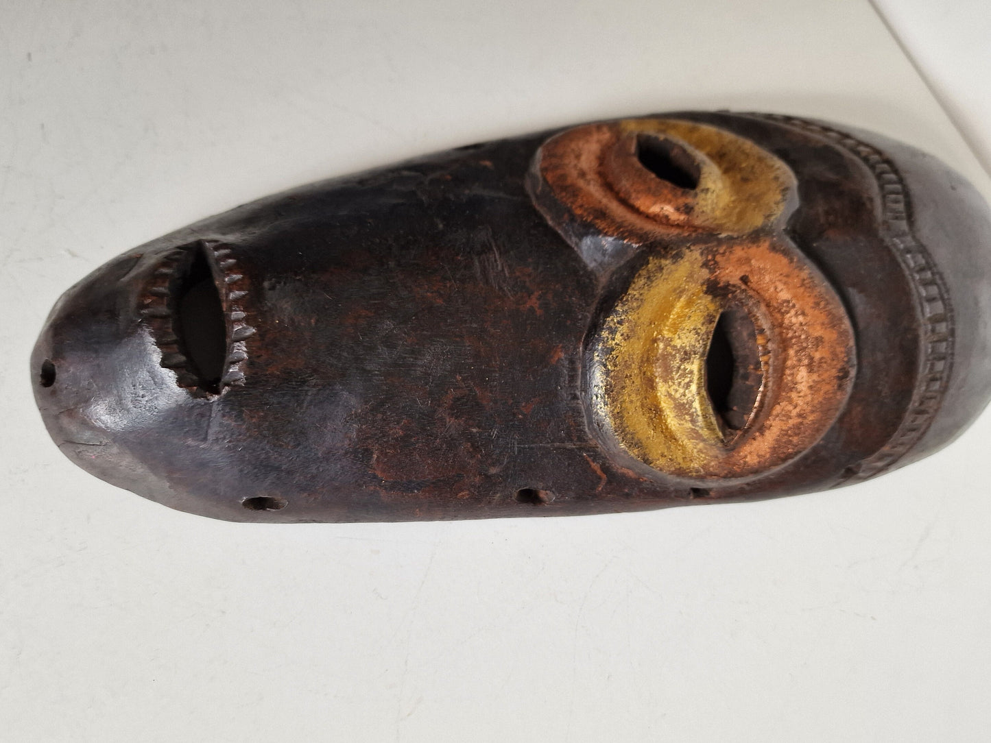 Hand Carved Lega Mask, Congo African Tribal Art