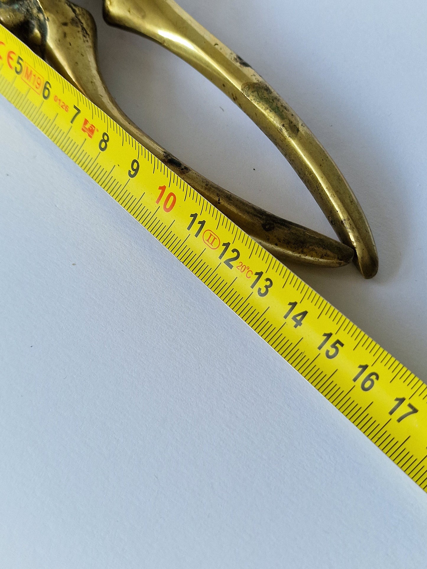antique lionhead NUTCRACKER brass, 19th
