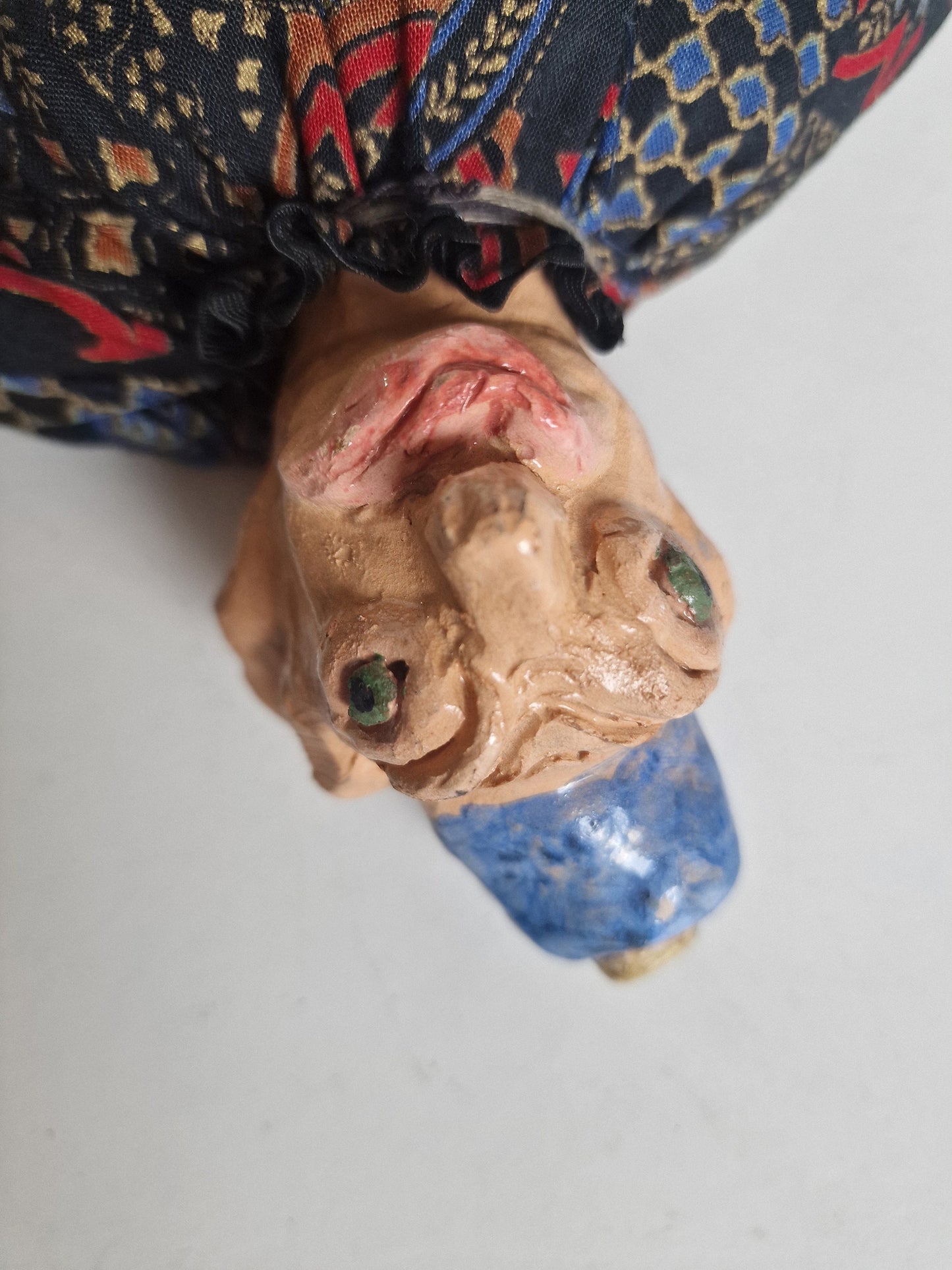 Vintage Handpainted Indian Marionette Puppet Doll