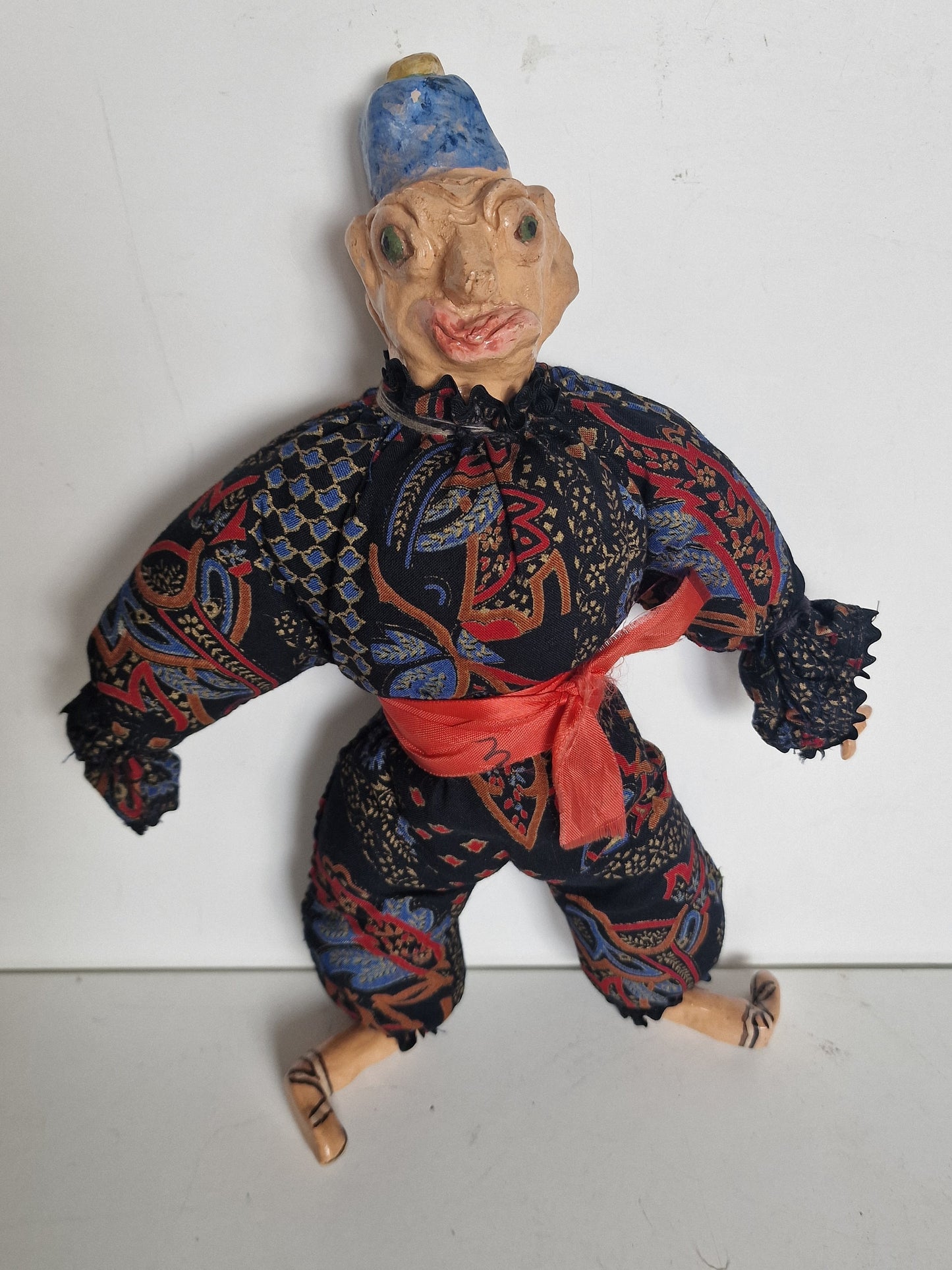 Vintage Handpainted Indian Marionette Puppet Doll