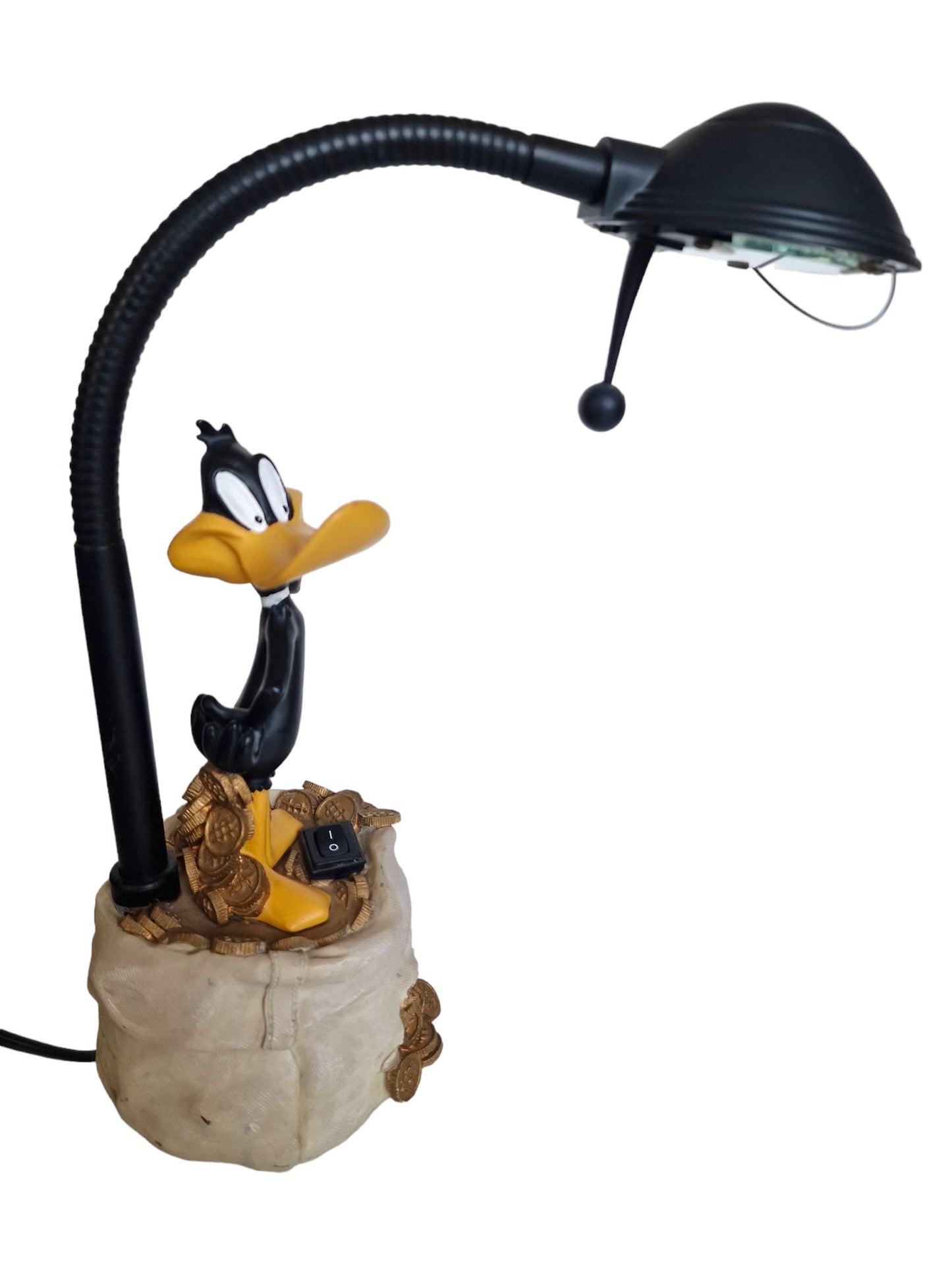 Vintage Daffy Duck Lamp, Looney Tunes Warner Bros Collector Item