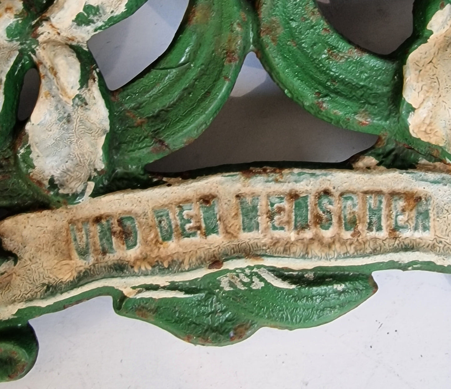 Antique Austrian Art Nouveau Cast Iron Christmas Tree Stand
