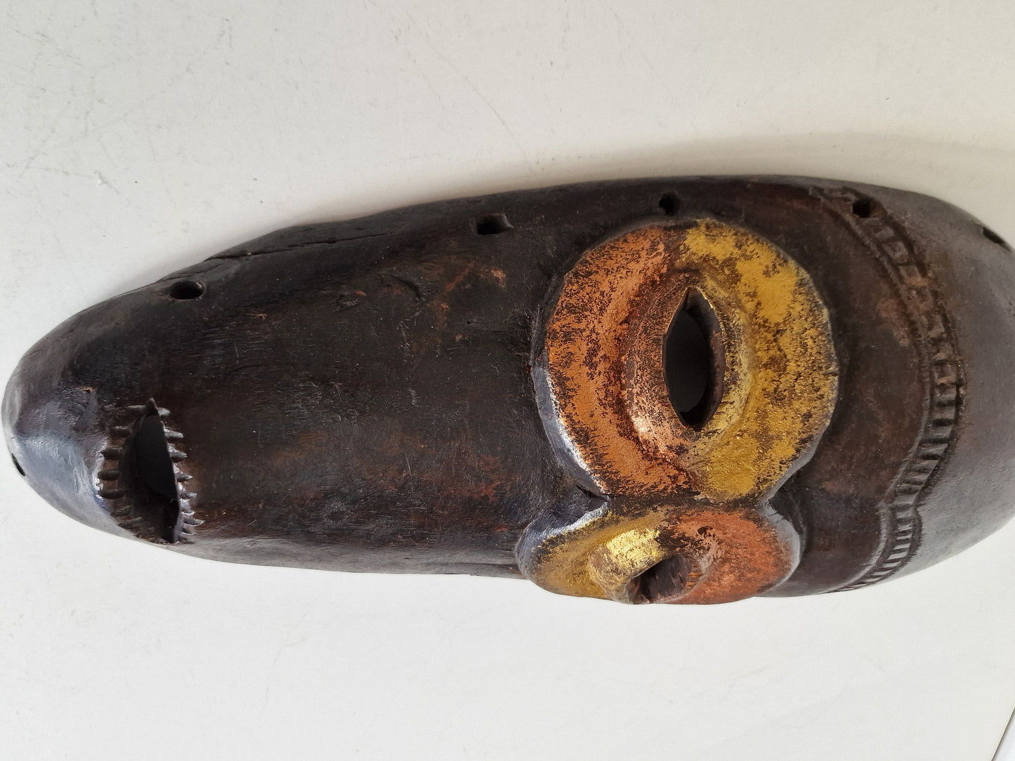 Hand Carved Lega Mask, Congo African Tribal Art