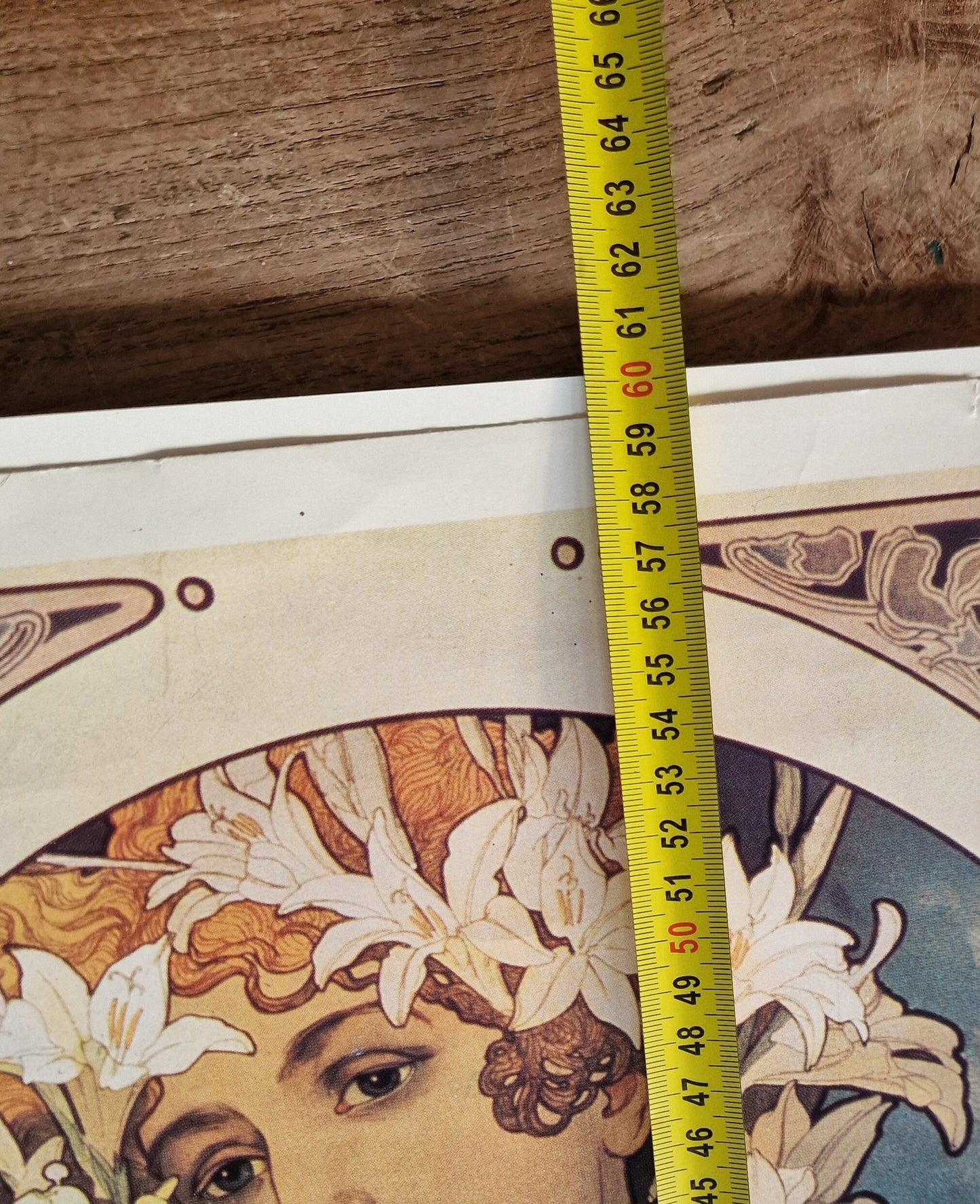 Vintage Mucha Art Nouveau Lithographs, Prague 1970s, Set of 10