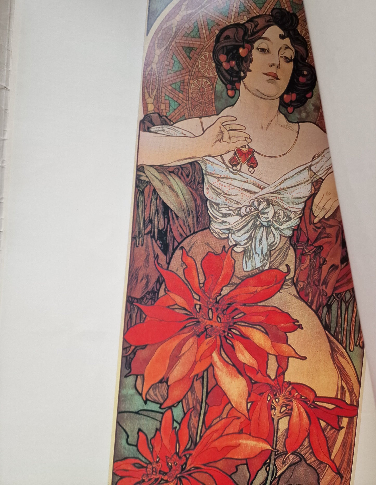 Vintage Mucha Art Nouveau Lithographs, Prague 1970s, Set of 10