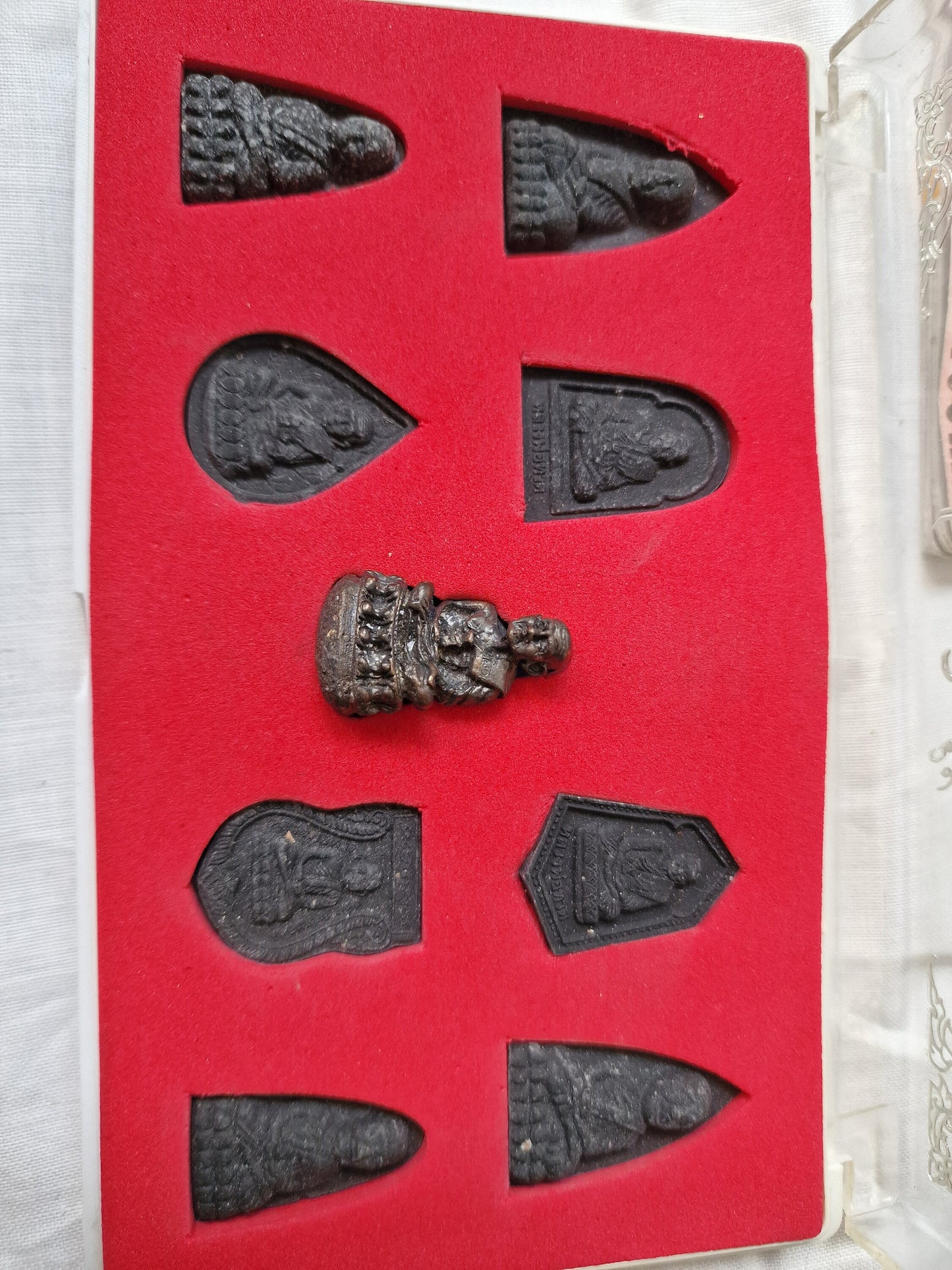 Phra LP Thuad, thai amulet thailand collectable collector holy monk book, magazine and set of amulets Buddhism buddha pendants complete