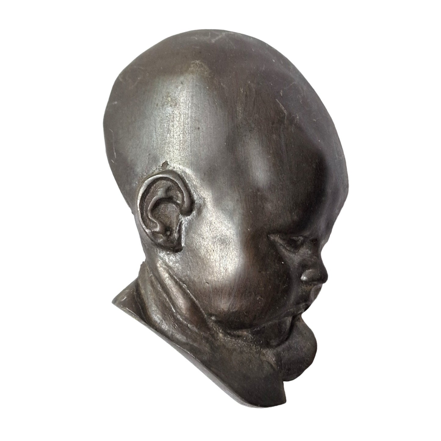 Dutch Bronze Baby Sculpture – GAAG Plaque, Beeldhouwwerk