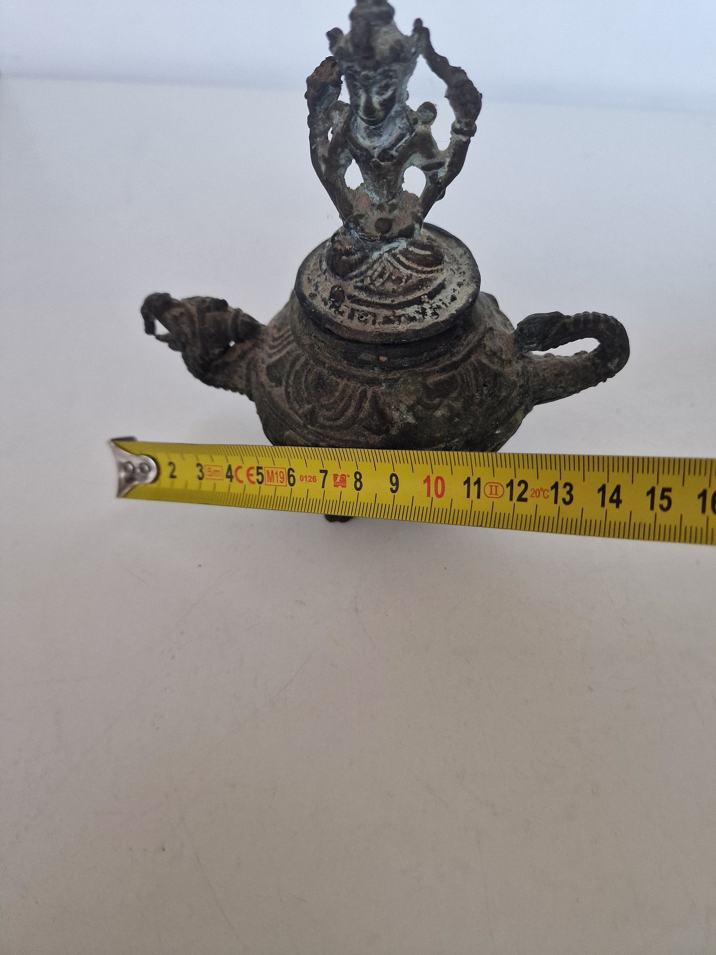 A Chinese bronze censer