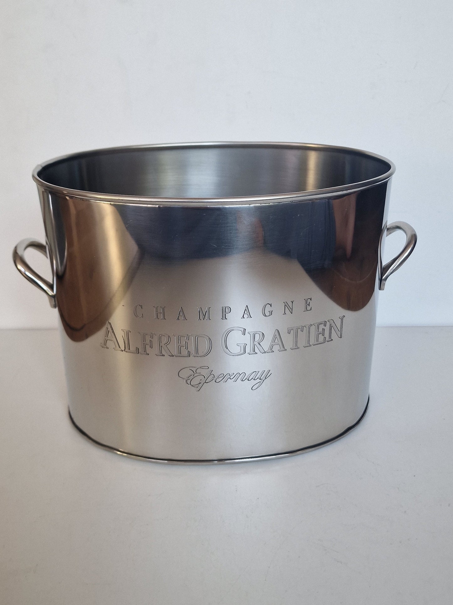 Vintage Alfred Gratien Champagne Bucket, Epernay French Luxe Ice Cooler
