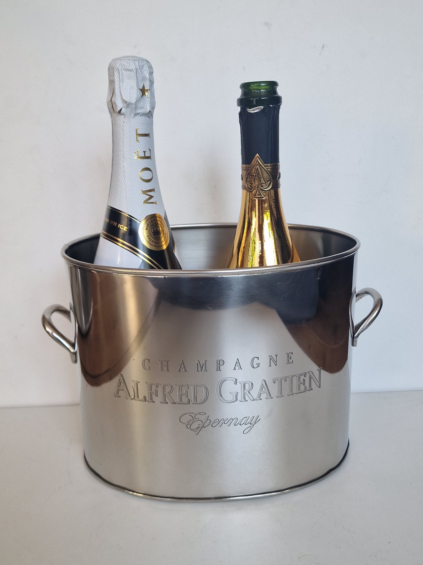 Vintage Alfred Gratien Champagne Bucket, Epernay French Luxe Ice Cooler