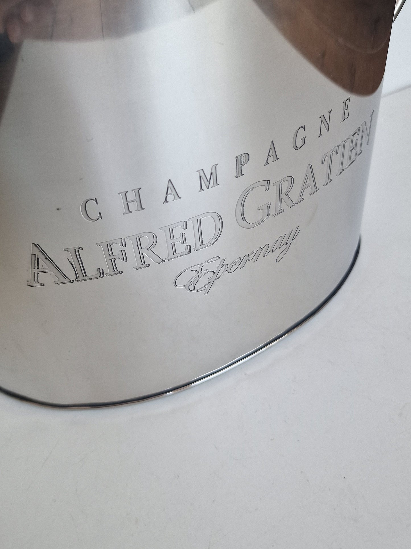 Vintage Alfred Gratien Champagne Bucket, Epernay French Luxe Ice Cooler