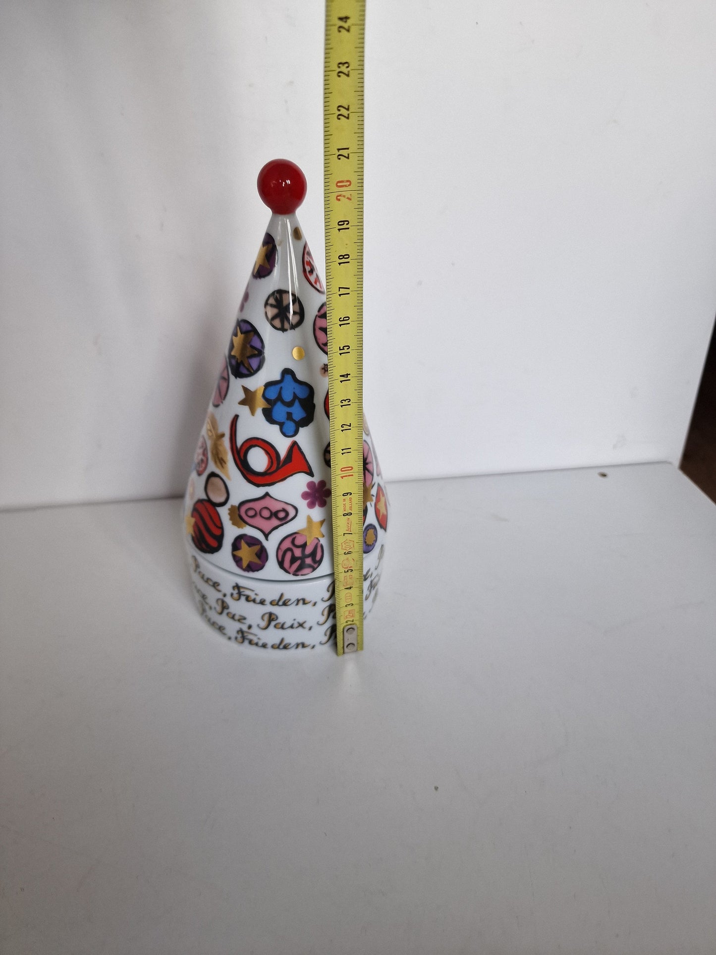 Andy Warhol Rosenthal Music Box, Pop Art Christmas Jingle Bells