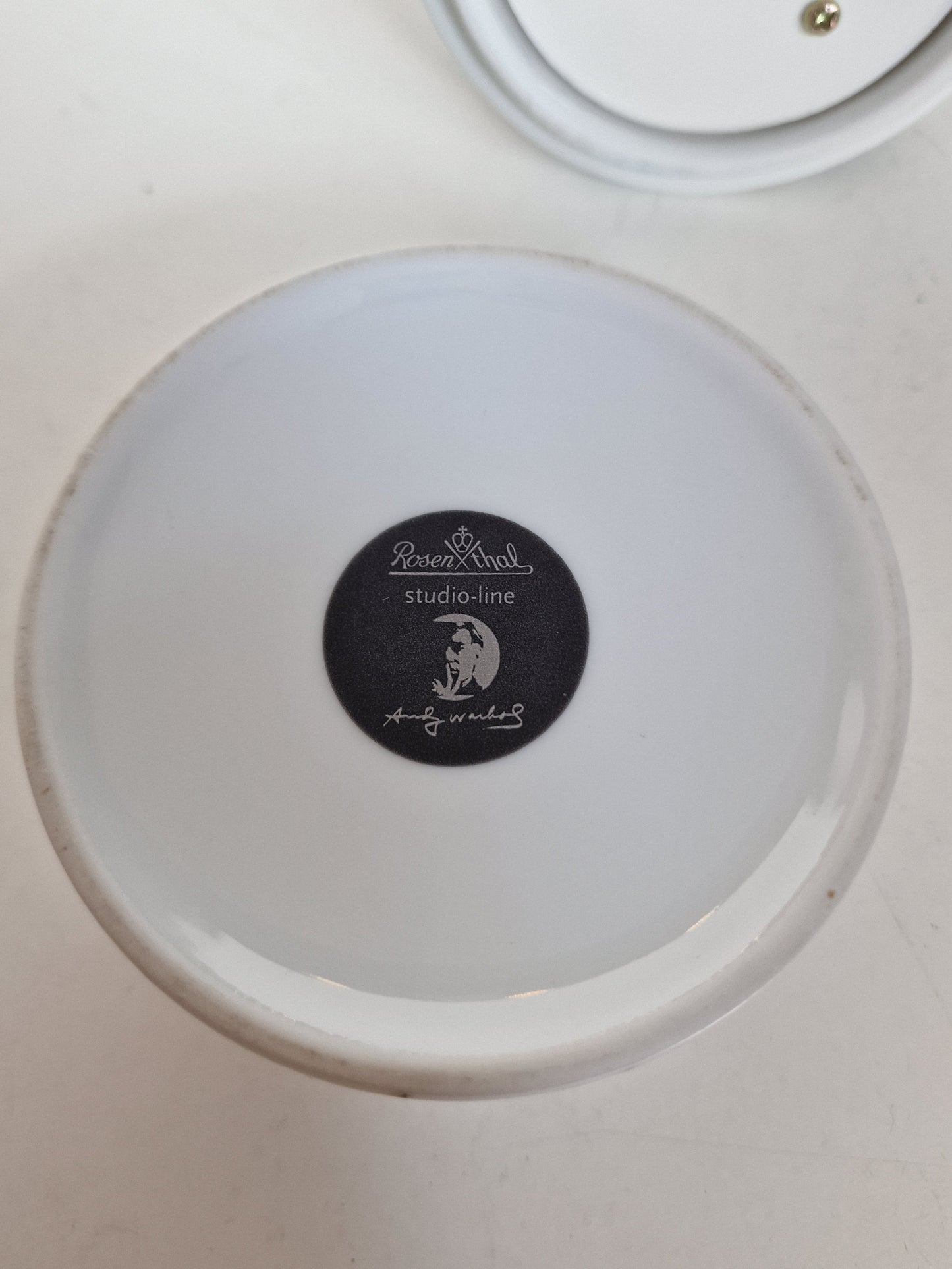 Andy Warhol Rosenthal Music Box, Pop Art Christmas Jingle Bells