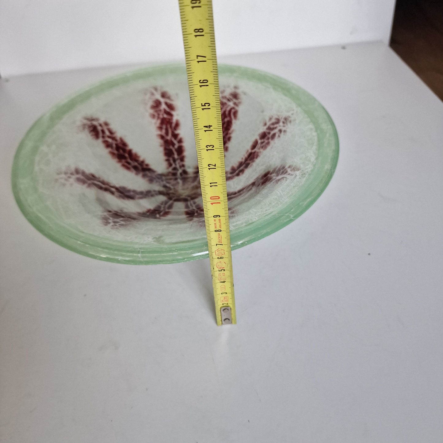 Karl Wiedmann WMF Ikora Art Glass Bowl, Starfish Design, 1930s