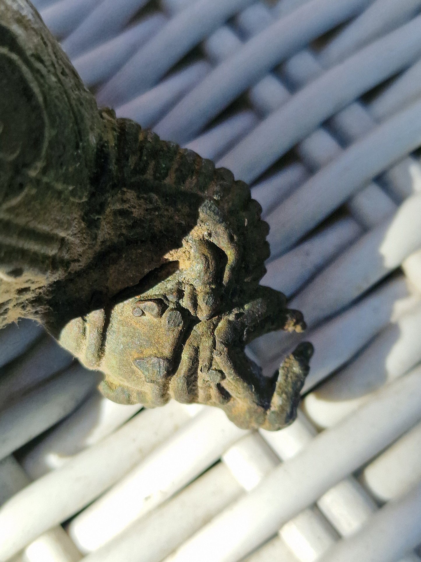 A Chinese bronze censer