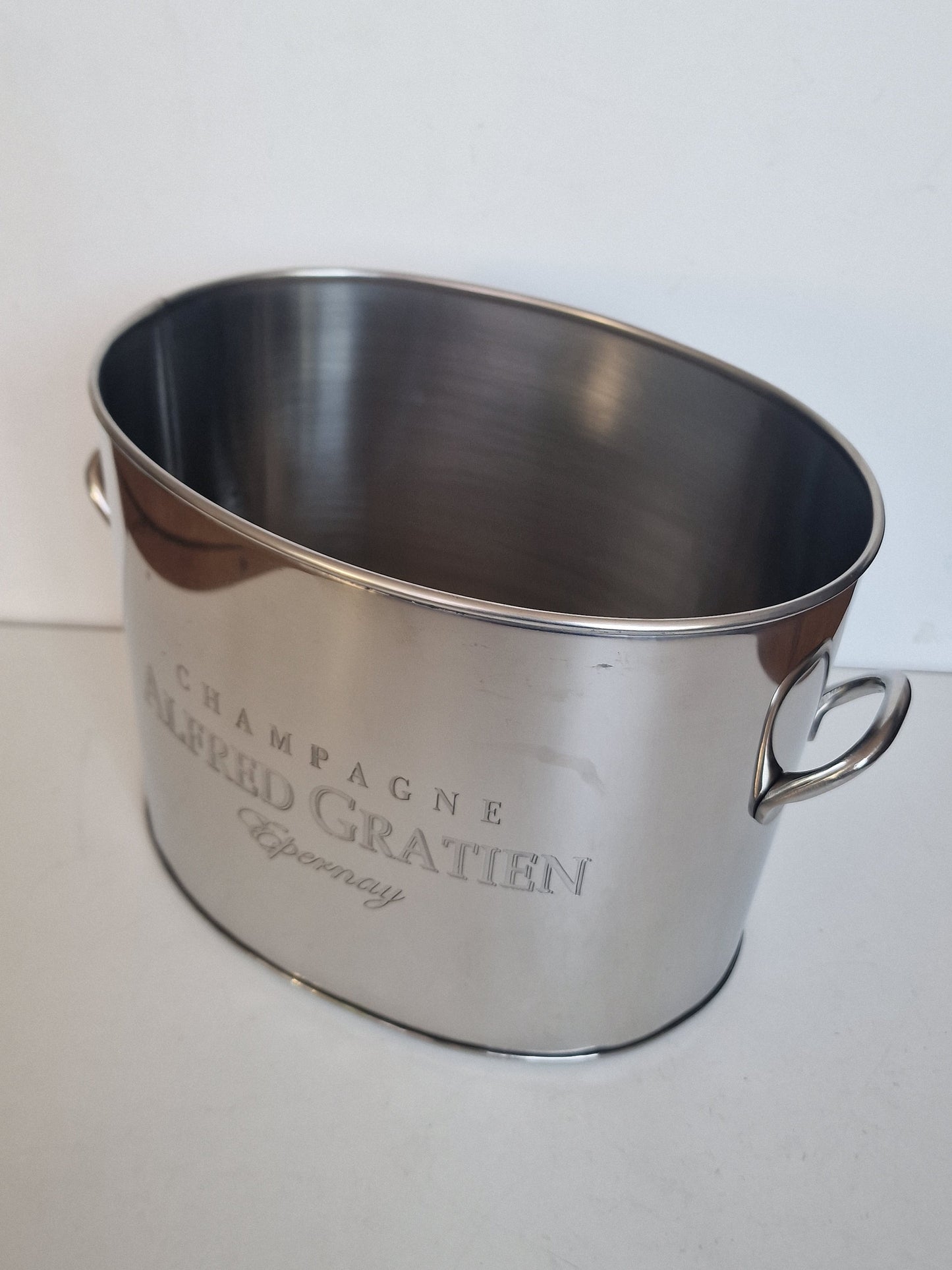 Vintage Alfred Gratien Champagne Bucket, Epernay French Luxe Ice Cooler