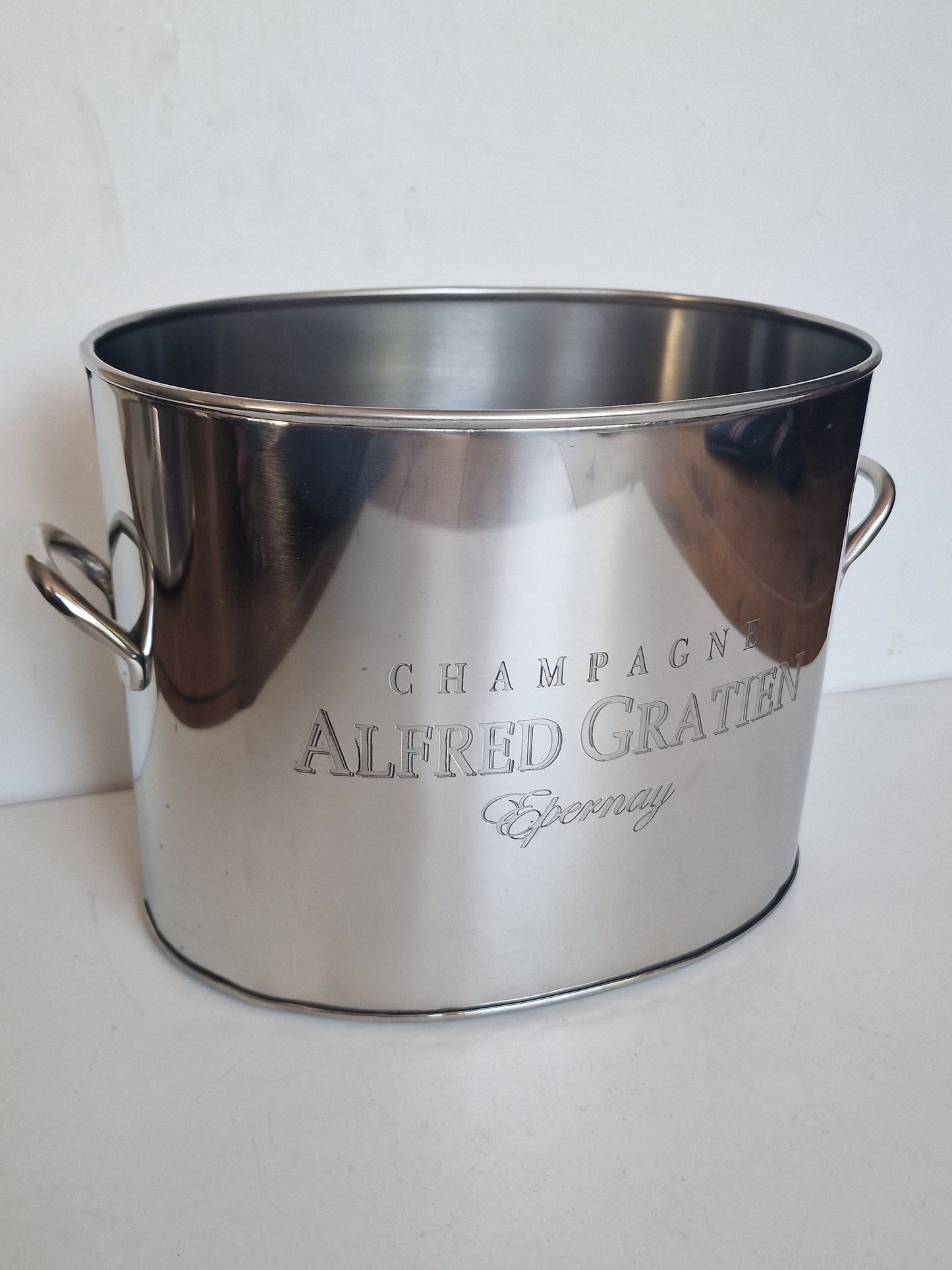 Vintage Alfred Gratien Champagne Bucket, Epernay French Luxe Ice Cooler