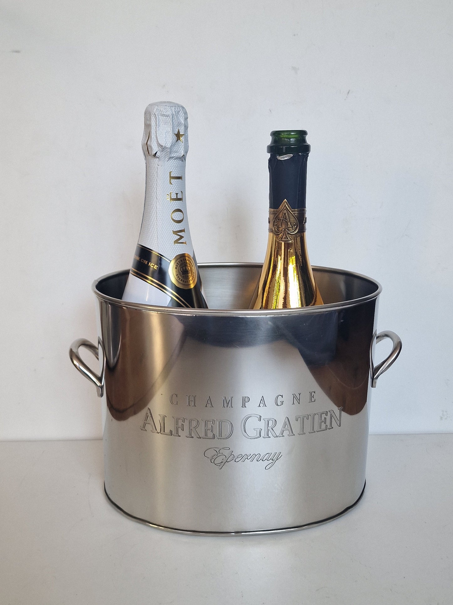 Vintage Alfred Gratien Champagne Bucket, Epernay French Luxe Ice Cooler