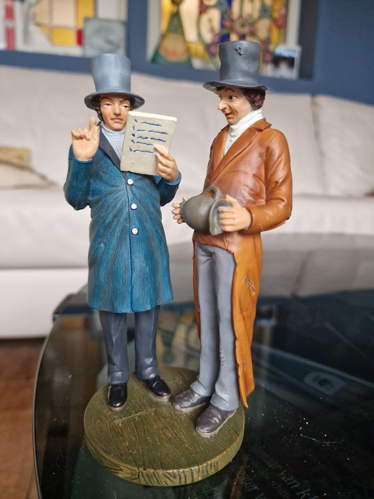 Honoré Daumier – De gerechtsdeurwaarder, mouseion museum figure, polystone, surrealism, limited edition retired deurwaarder