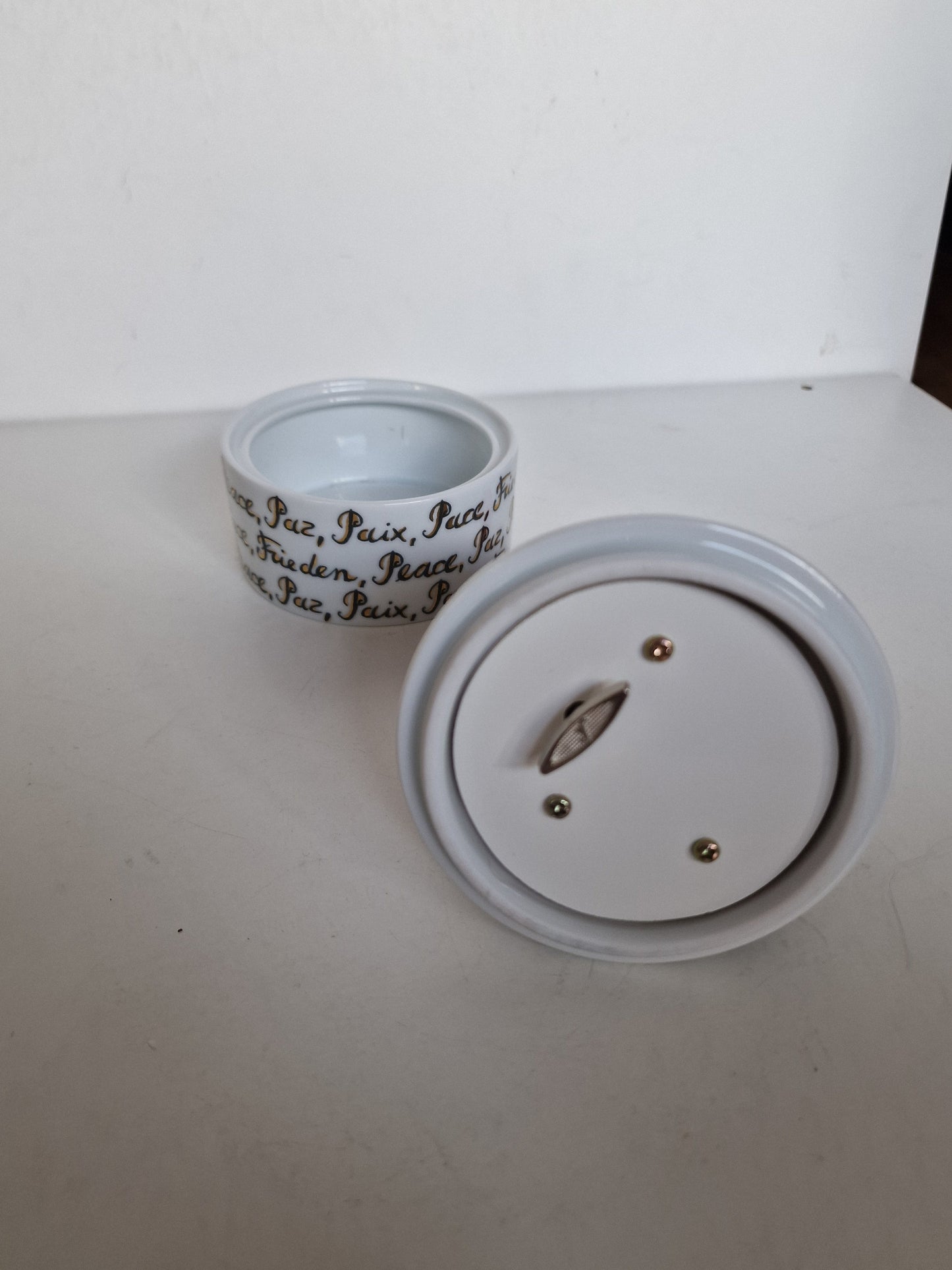Andy Warhol Rosenthal Music Box, Pop Art Christmas Jingle Bells