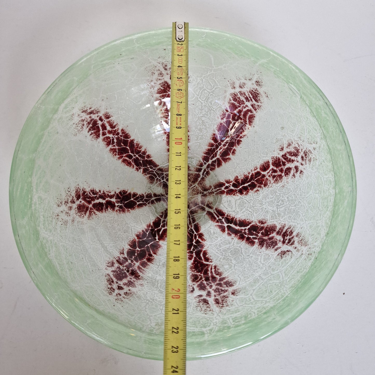 Karl Wiedmann WMF Ikora Art Glass Bowl, Starfish Design, 1930s