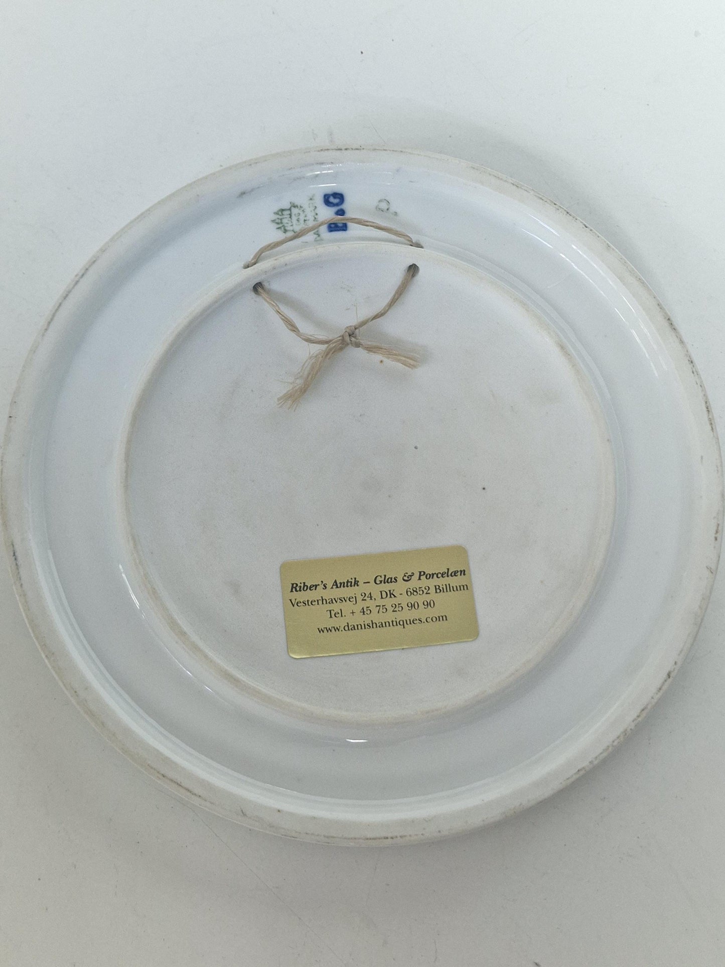 Bing Grondahl 1921 Easter Plate, Kievit Lapwing, Signed Numbered Antique b & g royal copenhagen