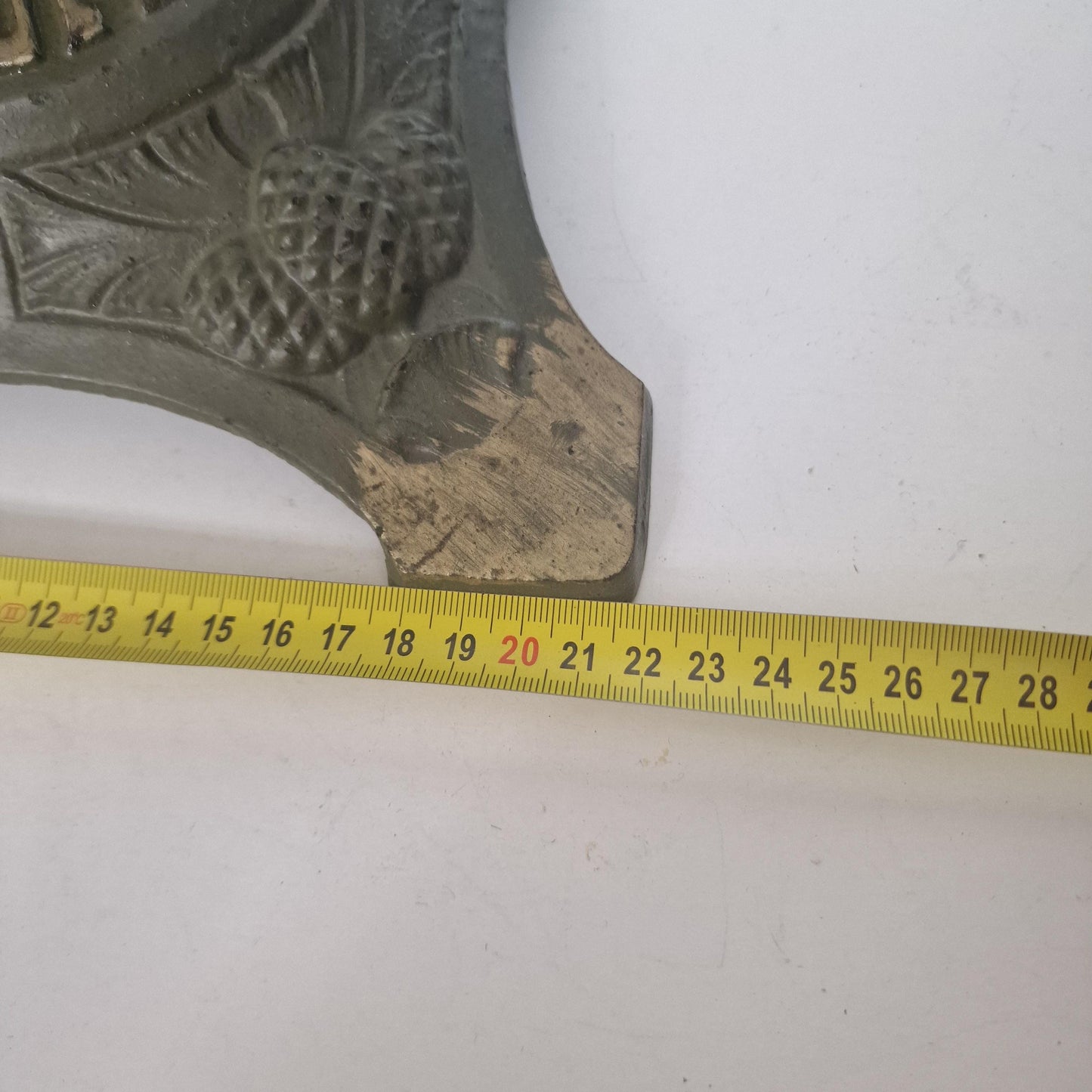 Antique Art Nouveau Iron Christmas Tree Stand, Glory of God Bayern Germany