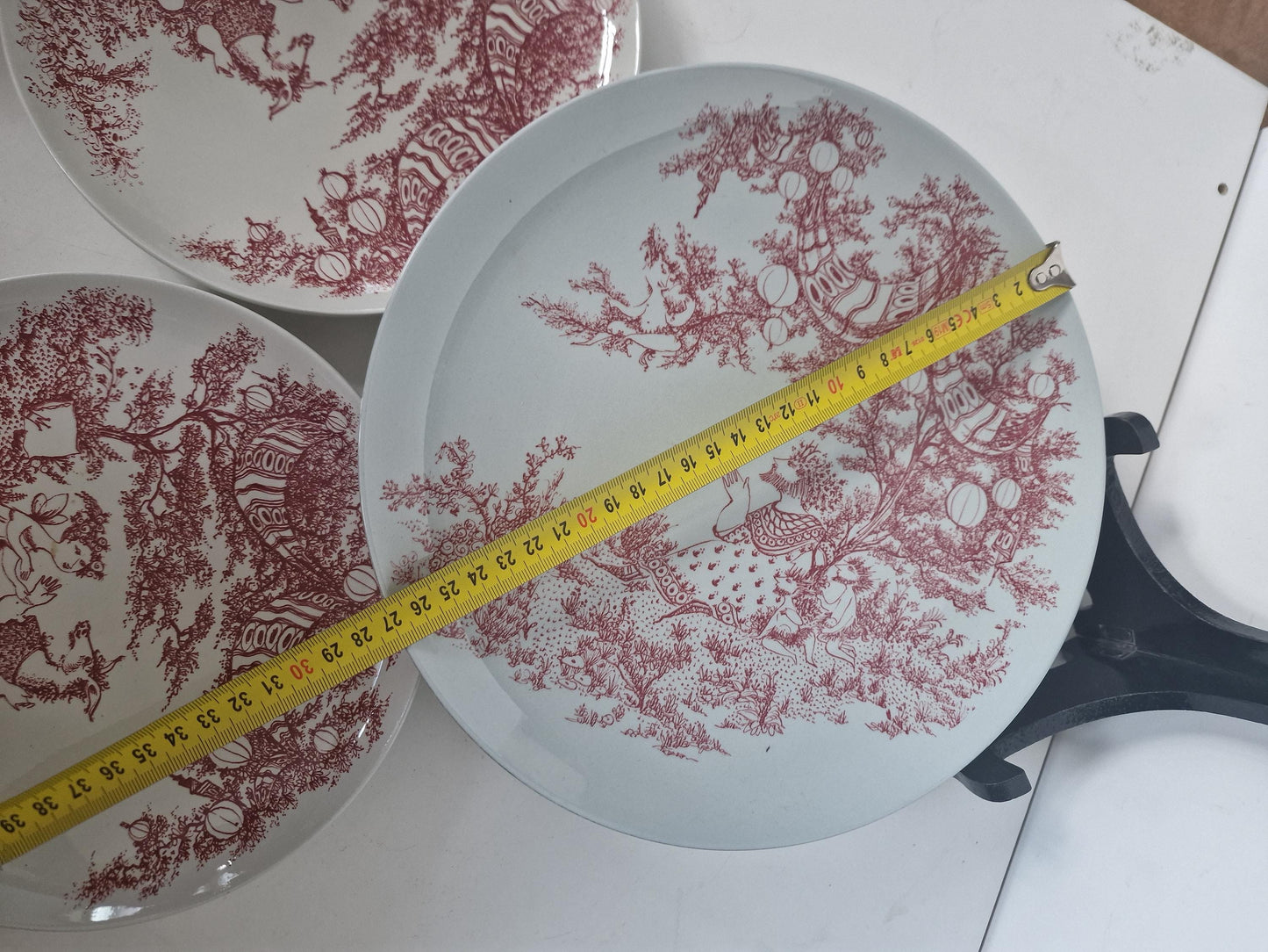 Bjorn Wiinblad Rosenthal Porcelain Plate Set, Midsummer Night Dream